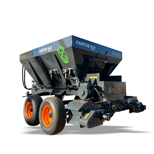 adubação e distribuição em linha